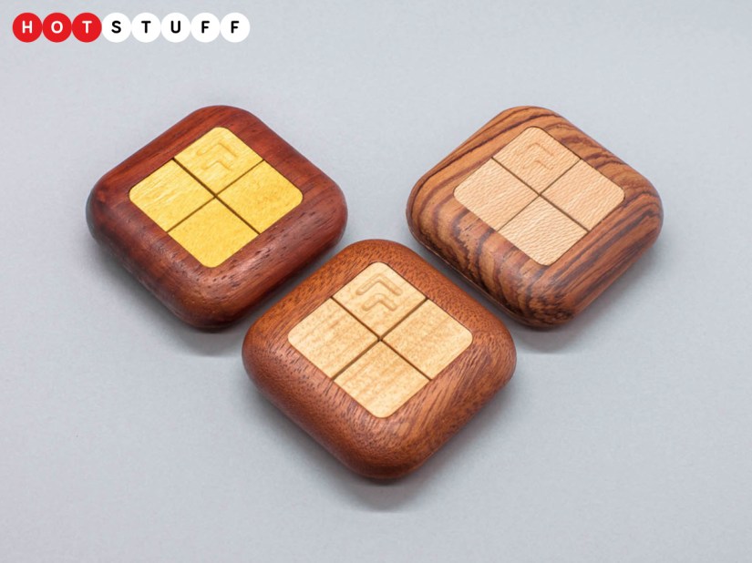 This wooden thing has buttons that control your home
