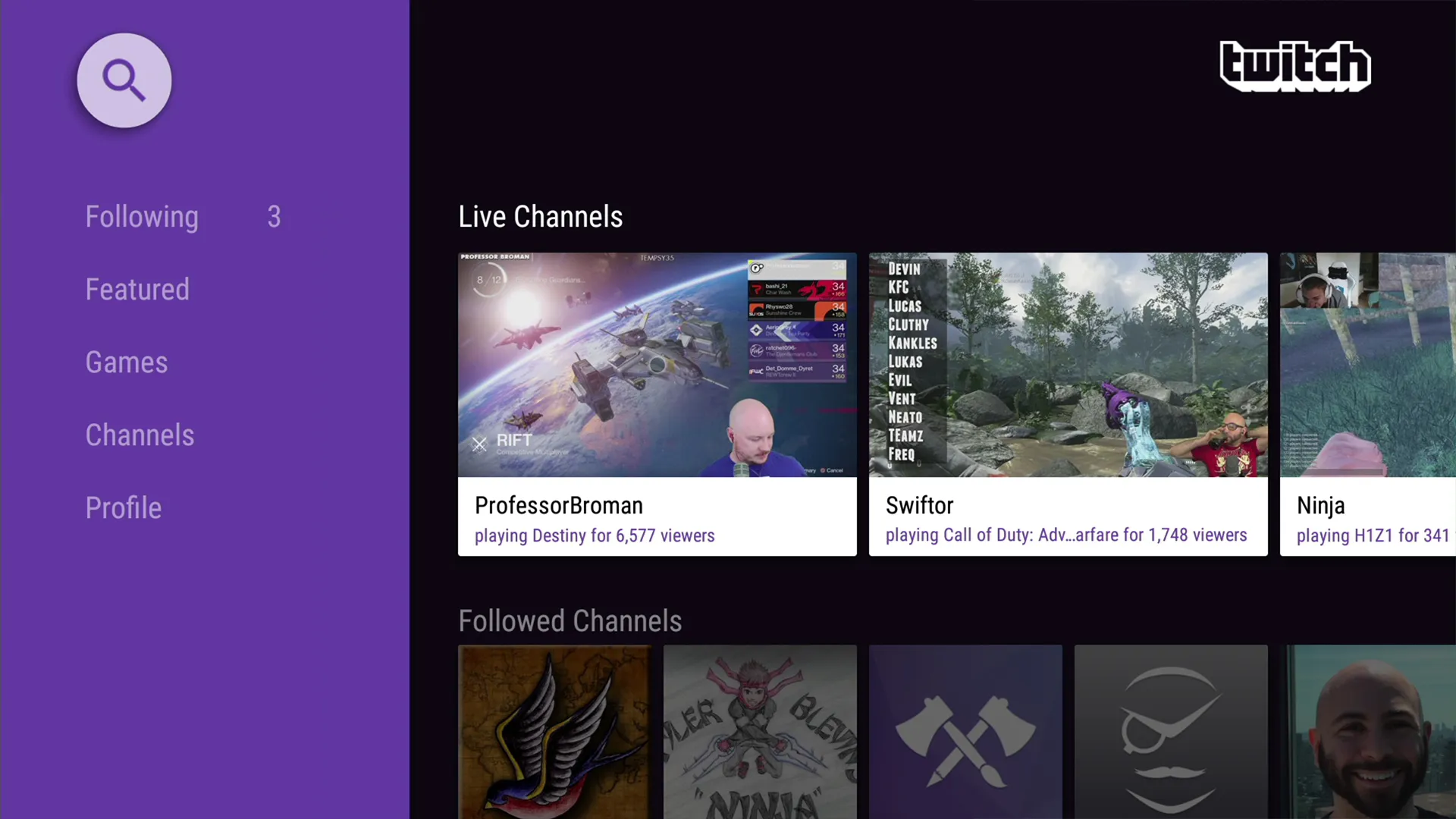 Twitch (Free)