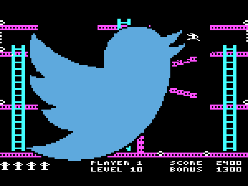 Send DOS games via Twitter and usher in the workpocalypse