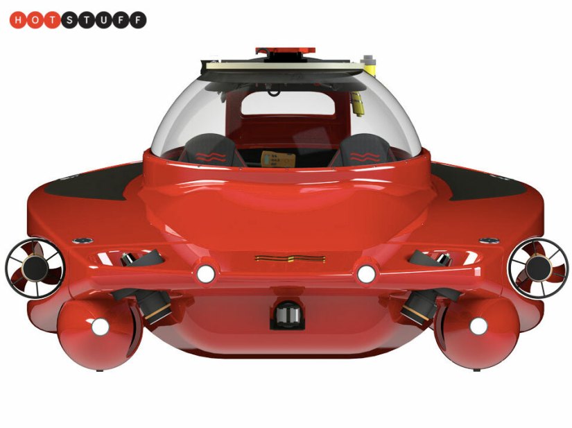 This €1,000,000 sub lets you dive down to 100 metres without ruining your hair