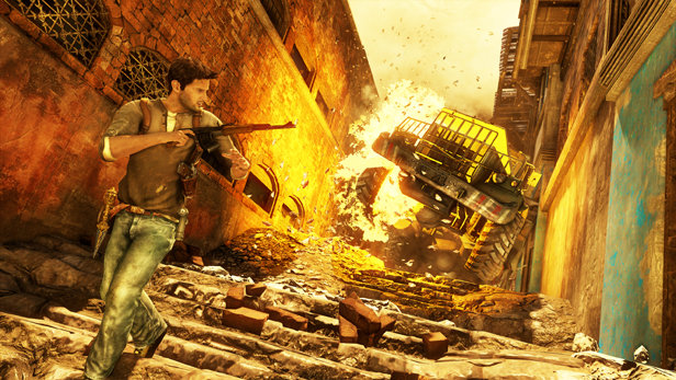 4) UNCHARTED 2: AMONG THIEVES (PS3, 2009)