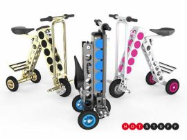 URB-E: the fold-up, ride-on electric scooter