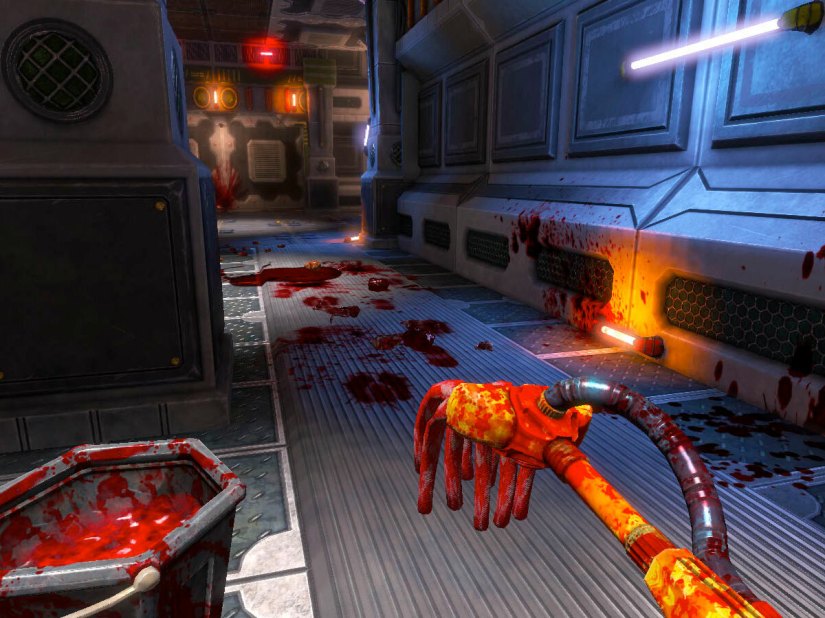 Clean up the aftermath of an alien attack with Viscera Cleanup Detail