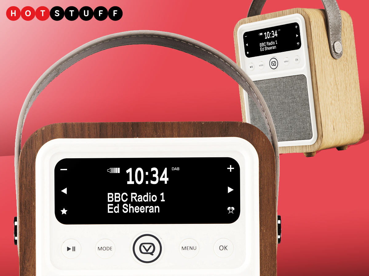 VQ’s Monty DAB radio goes wooden for tasteful tunes Stuff