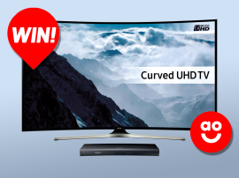 WIN a Samsung 49in 4K TV & UHD Blu-ray player from ao.com