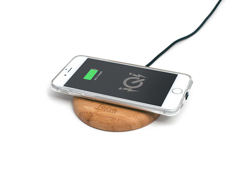 Woodpuck Qi Wireless Charger (US$60)
