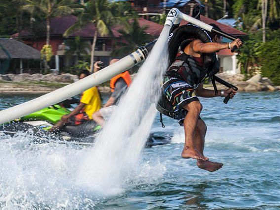 The X-Jetpack H3X Hydro is a back-mounted megahose
