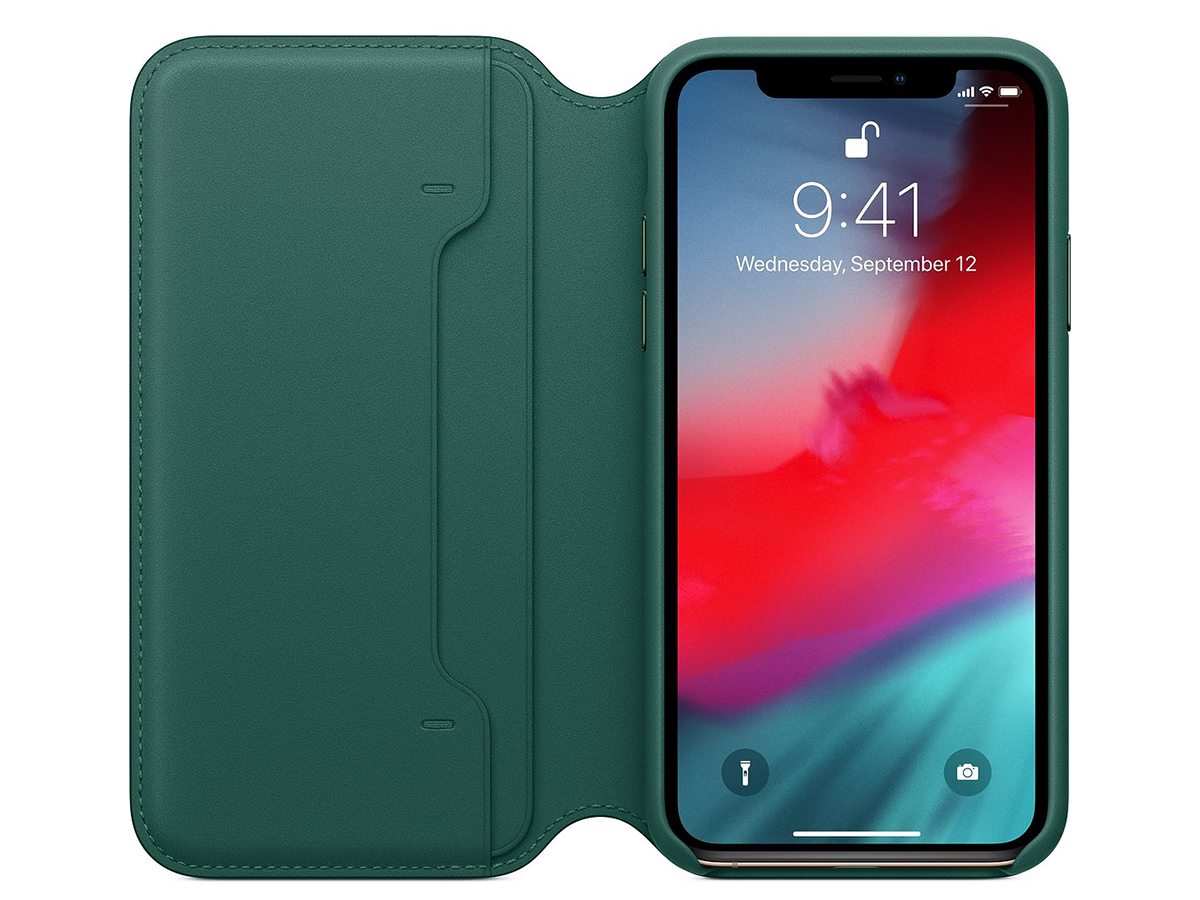 Apple iPhone XS Leather Folio (£99)