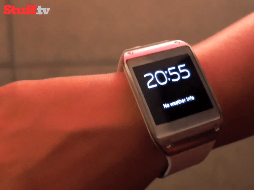 Video preview: Samsung Galaxy Gear – a smartwatch with a smart interface