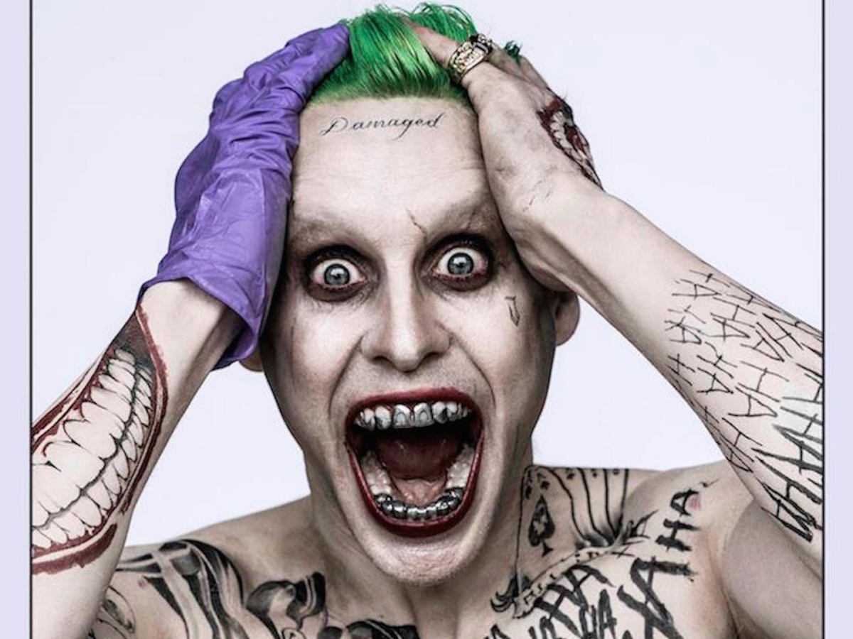 Here is Jared Leto as Joker