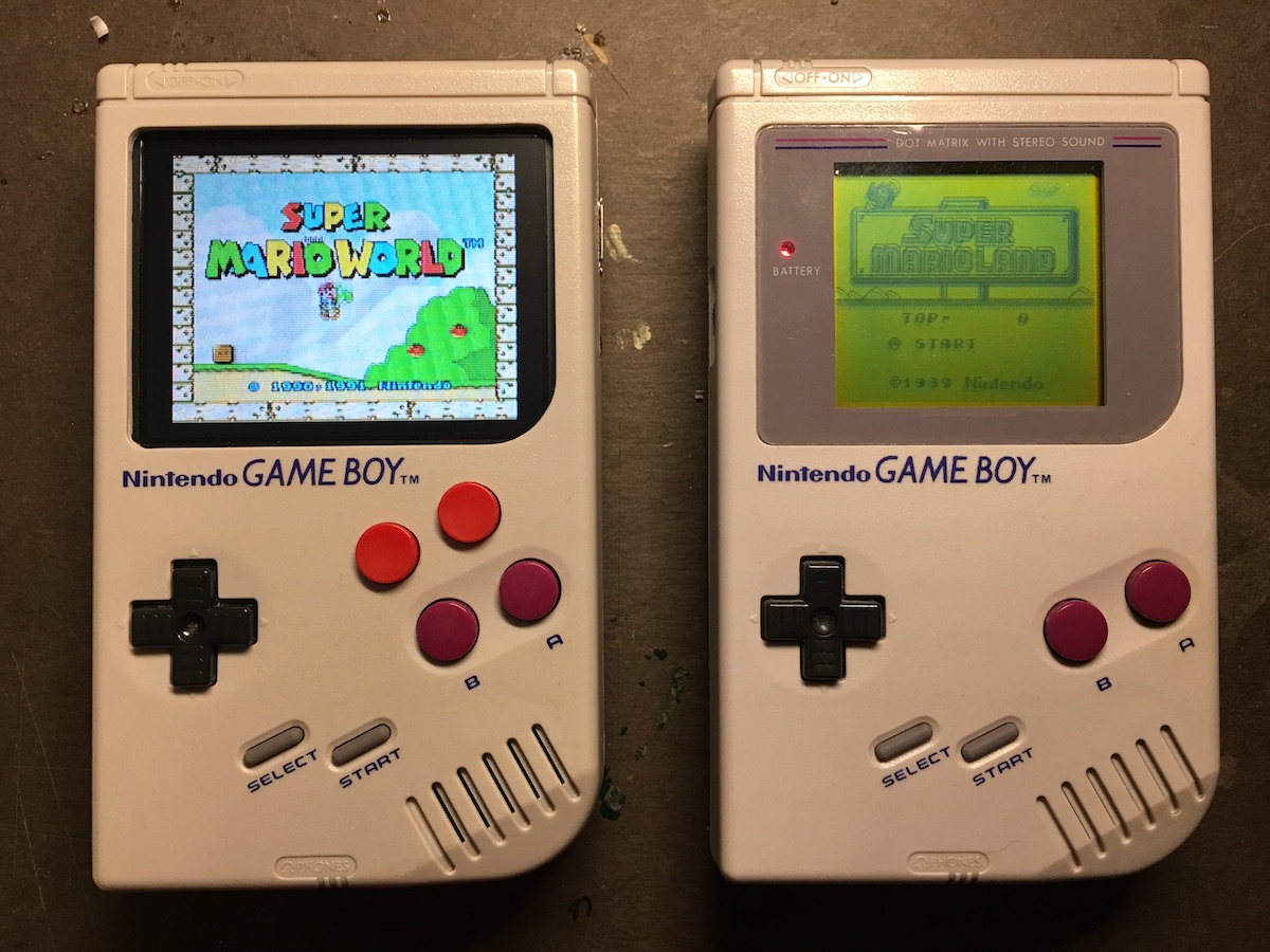 Amazing Game Boy mod