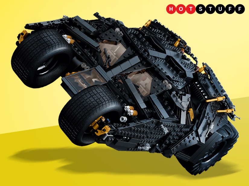 Lego’s latest Batmobile Tumbler is an imposing hunk of Bat-Lego, made from 2049 bricks