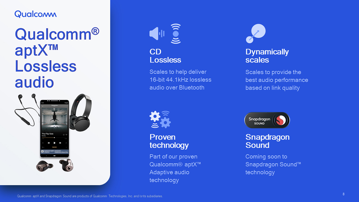 Qualcomm aptX Lossless audio