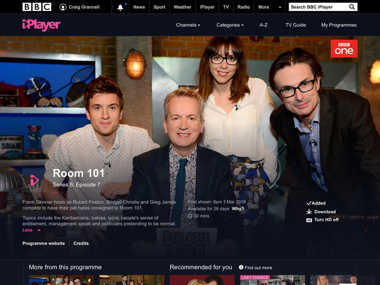 15 top iPlayer tips: View the episode guide