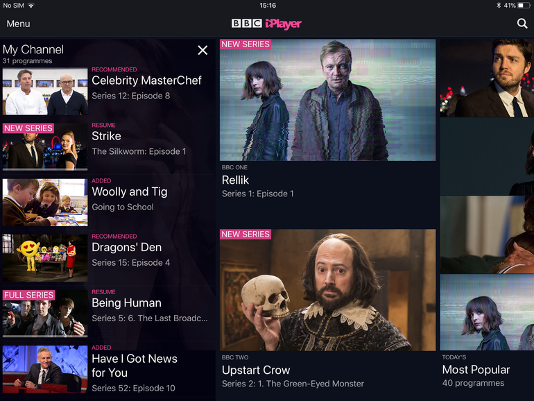 15 top iPlayer tips: Use your watch list