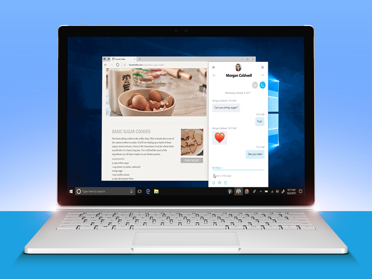 The best new features in the Windows 10 Fall Creators Update - pin friends