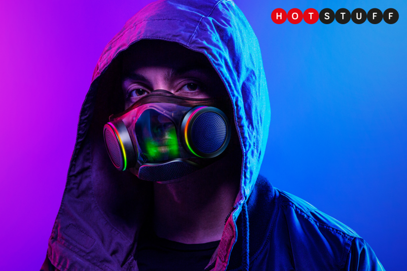 Razer’s Zephyr mask is a wearable air purifier straight from your sci-fi nightmares
