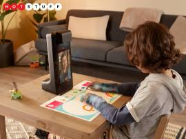 Amazon Glow blends the physical and digital to let kids play games with their relatives remotely