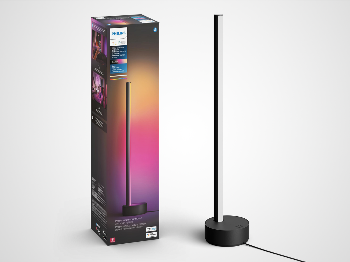 The rainbow rod: Philips Hue Gradient Signe (£265)