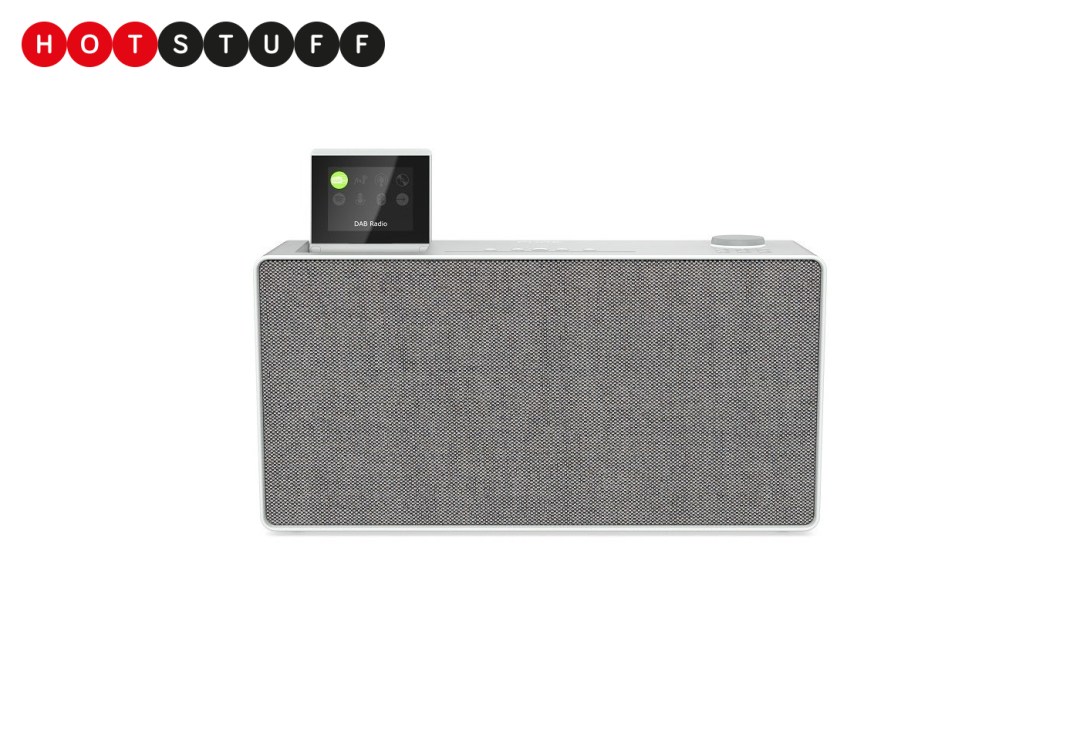 The new Pure Evoke Home speaker pictured from the front