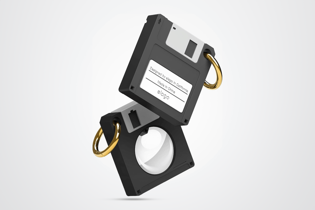 £20 Christmas gifts: Elago Floppy Disk AirTag case