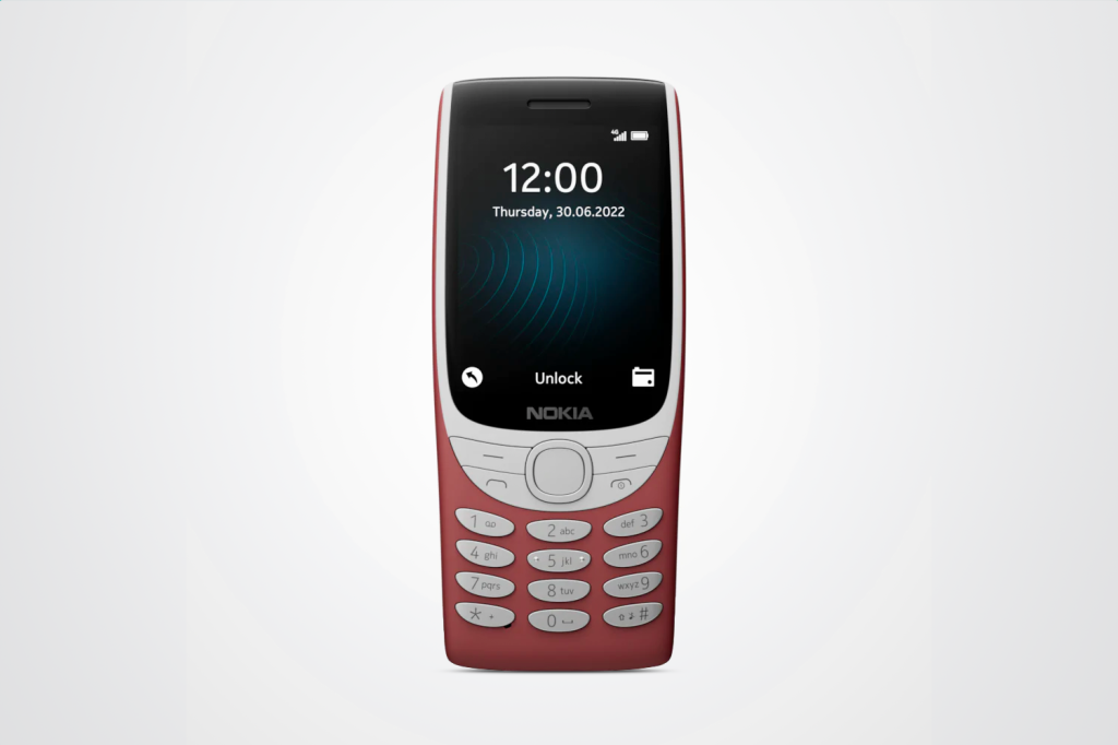 Retro Christmas Gift Ideas: Nokia 8210 feature phone