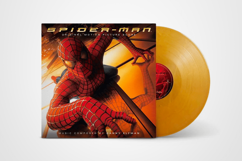 Christmas gift ideas for movie fans: Spider-Man soundtrack vinyl