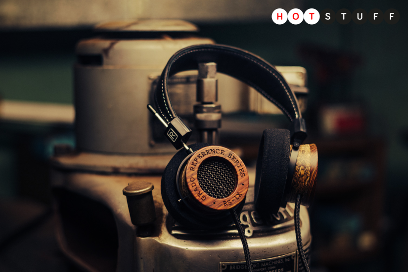 Grado’s RS1x headphones wrap your lugs in three types of wood