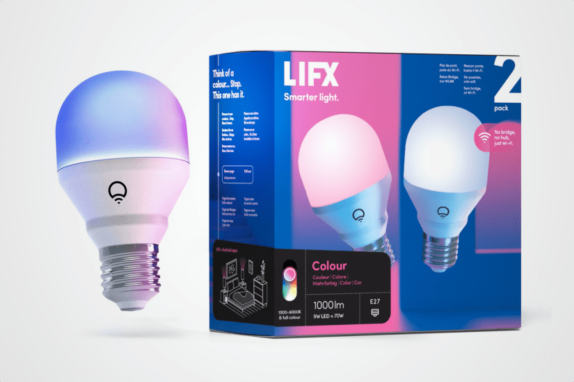 Lifx is offering a massive 55% discount on its Wi-Fi smart bulb twin-pack