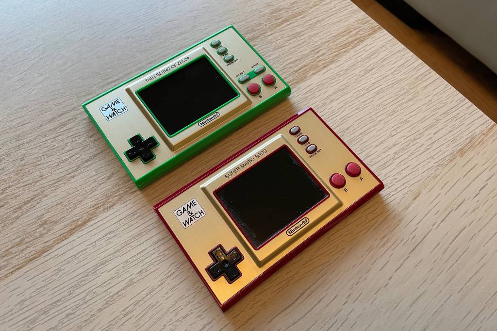 NEW Nintendo Game & Watch Super Mario Bros Legend of Zelda