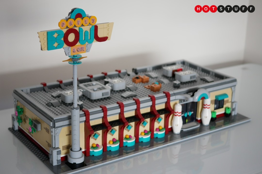 A Lego bowling alley set available through crowdfunding