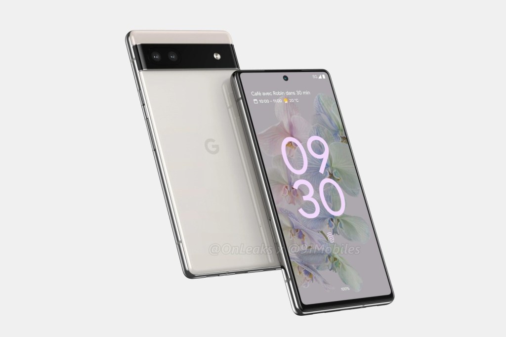 Upcoming smartphones 2022: Google Pixel 6a