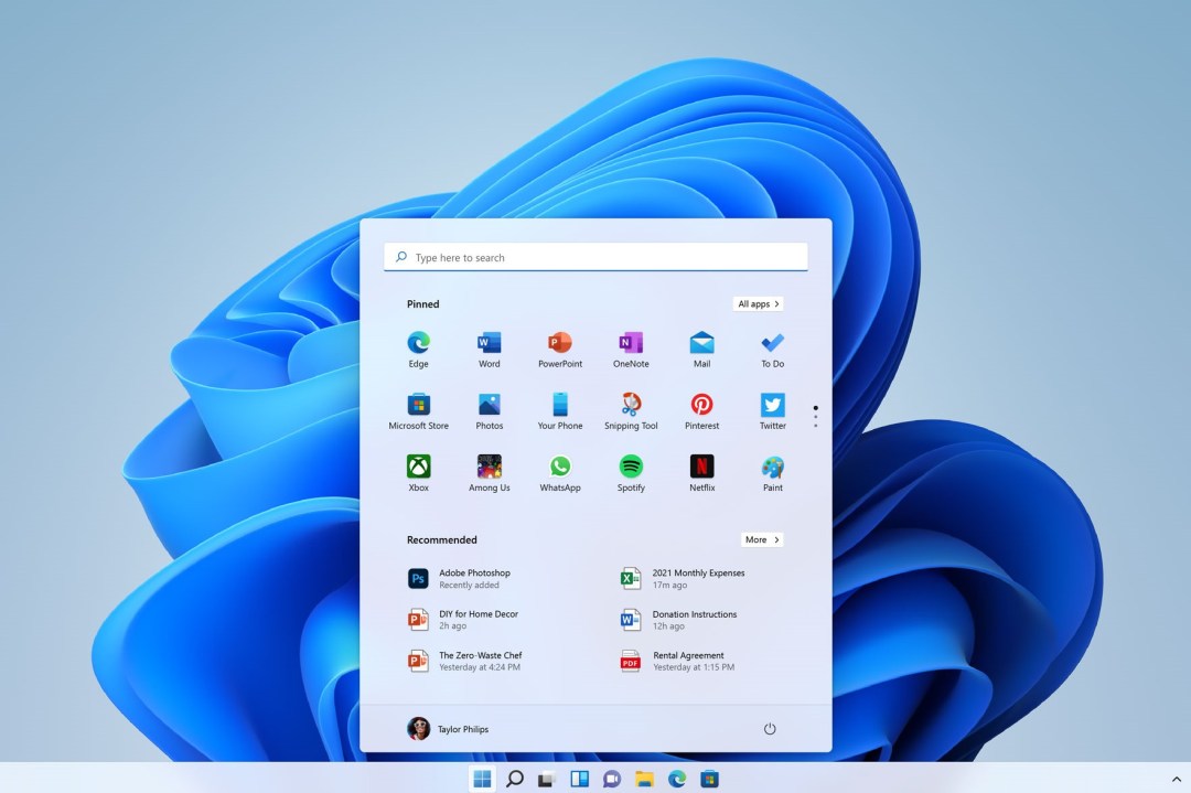 A screenshot of Microsoft's Windows 11 operating system