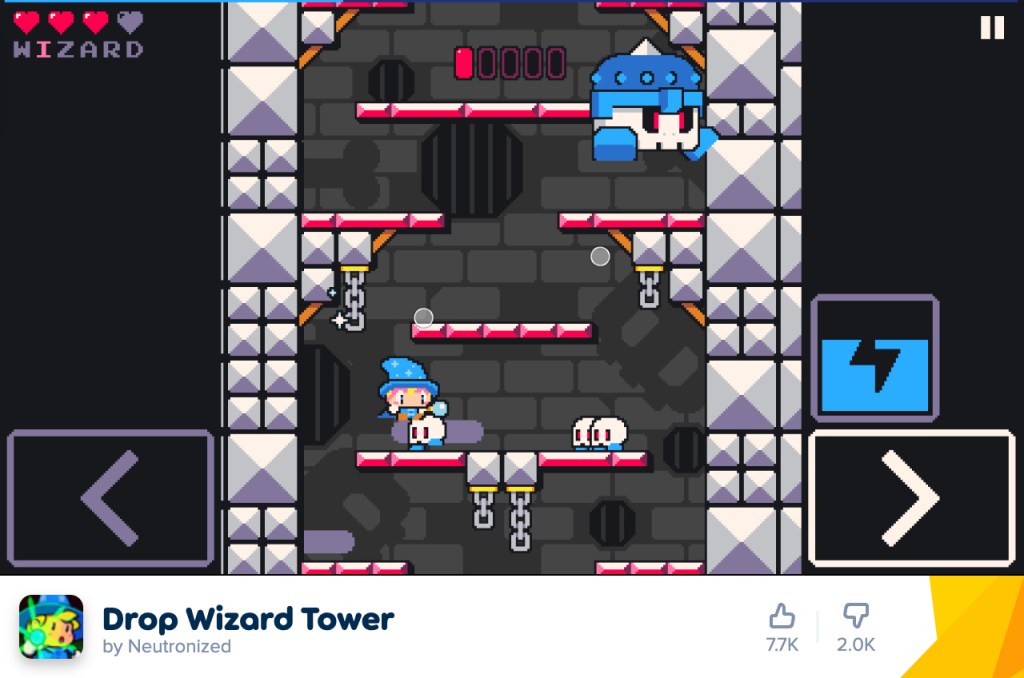 DROP WIZARD TOWER - Play Online for Free!