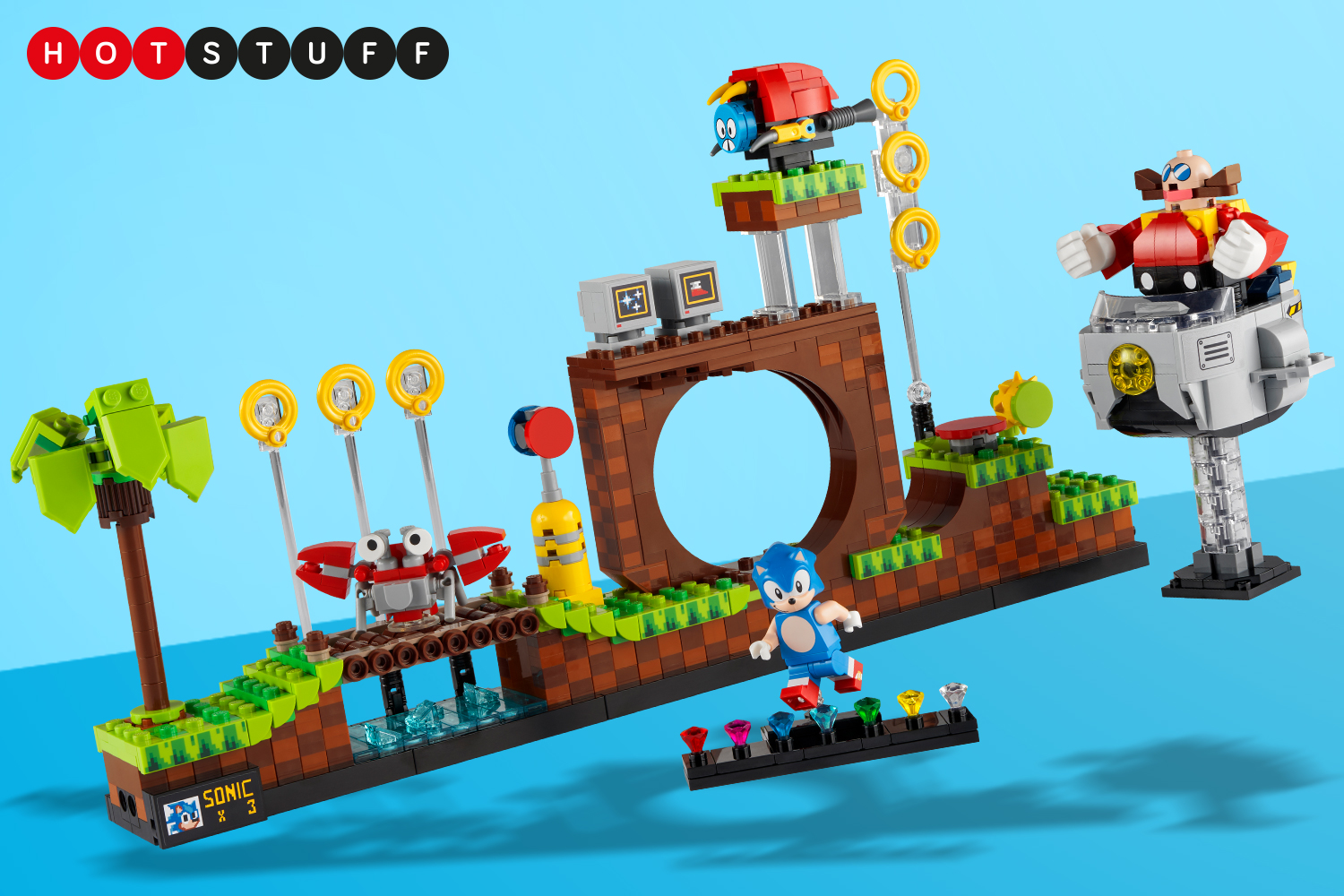 LEGO IDEAS - Sonic the Hedgehog Greenhill Lego