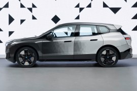 BMW’s iX Flow is a crazy car that really does change colour