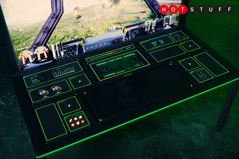 Razer’s Project Sophia is a bonkers gaming desk concept