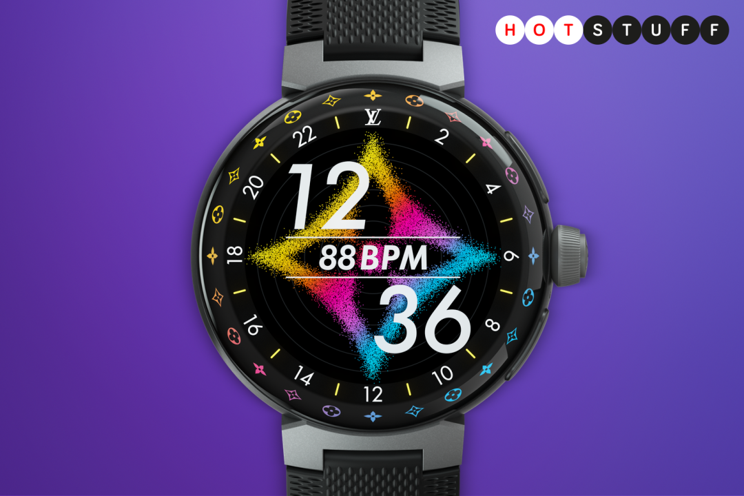 Louis Vuitton’s latest smartwatch is a technicolour ticker with glyphs galore