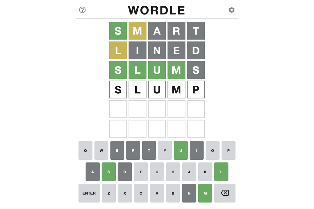 best free browser games Wordle screenshot