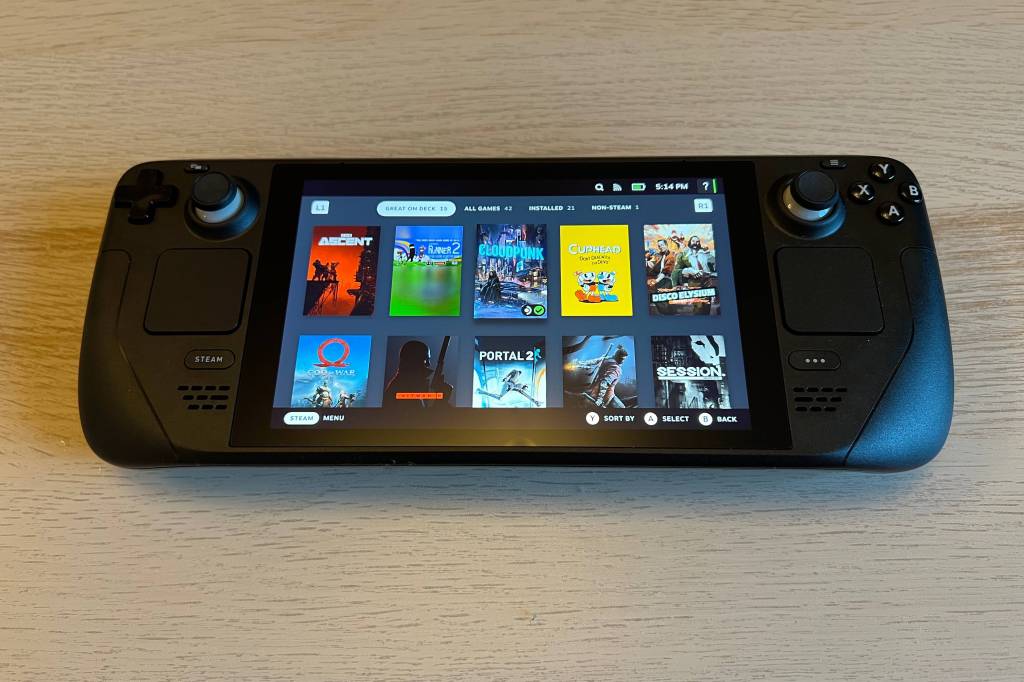 Review Steam Deck PC e console portátil num só aparelho - Canaltech