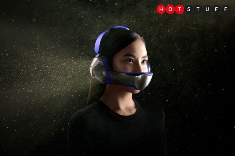 Dyson’s debut wearable air purifier doubles as a pair of headphones (yes, really)