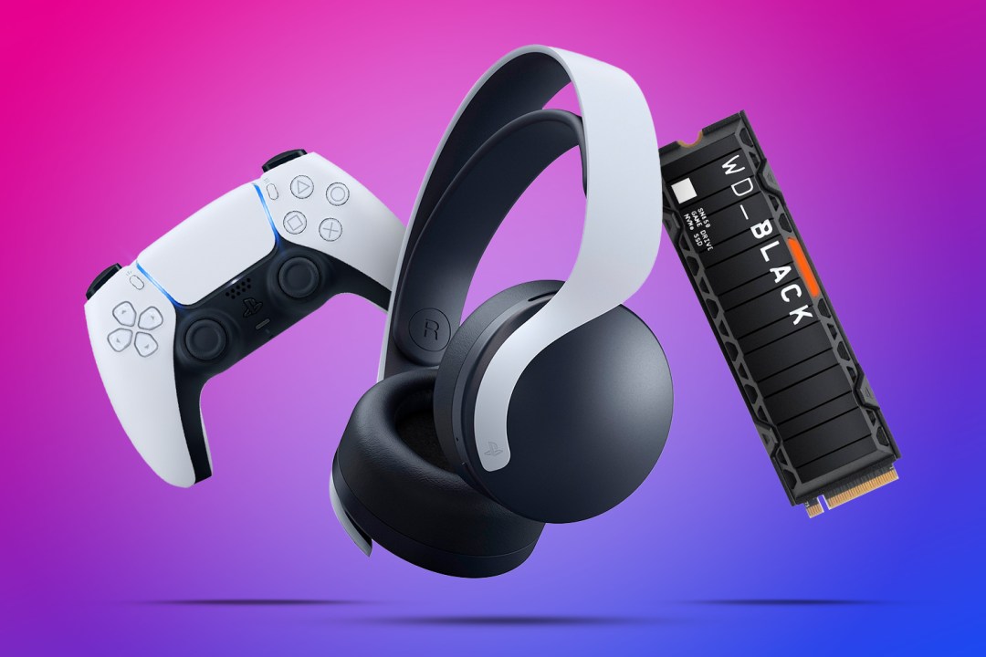 Best PS5 accessories featuring DualSense Controller Pulse Headset and WD SN850