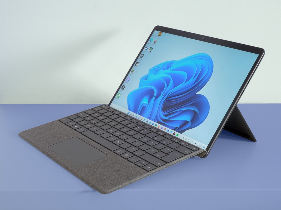 Microsoft Surface Pro 8 review: A fine laptop if you buy the keyboard