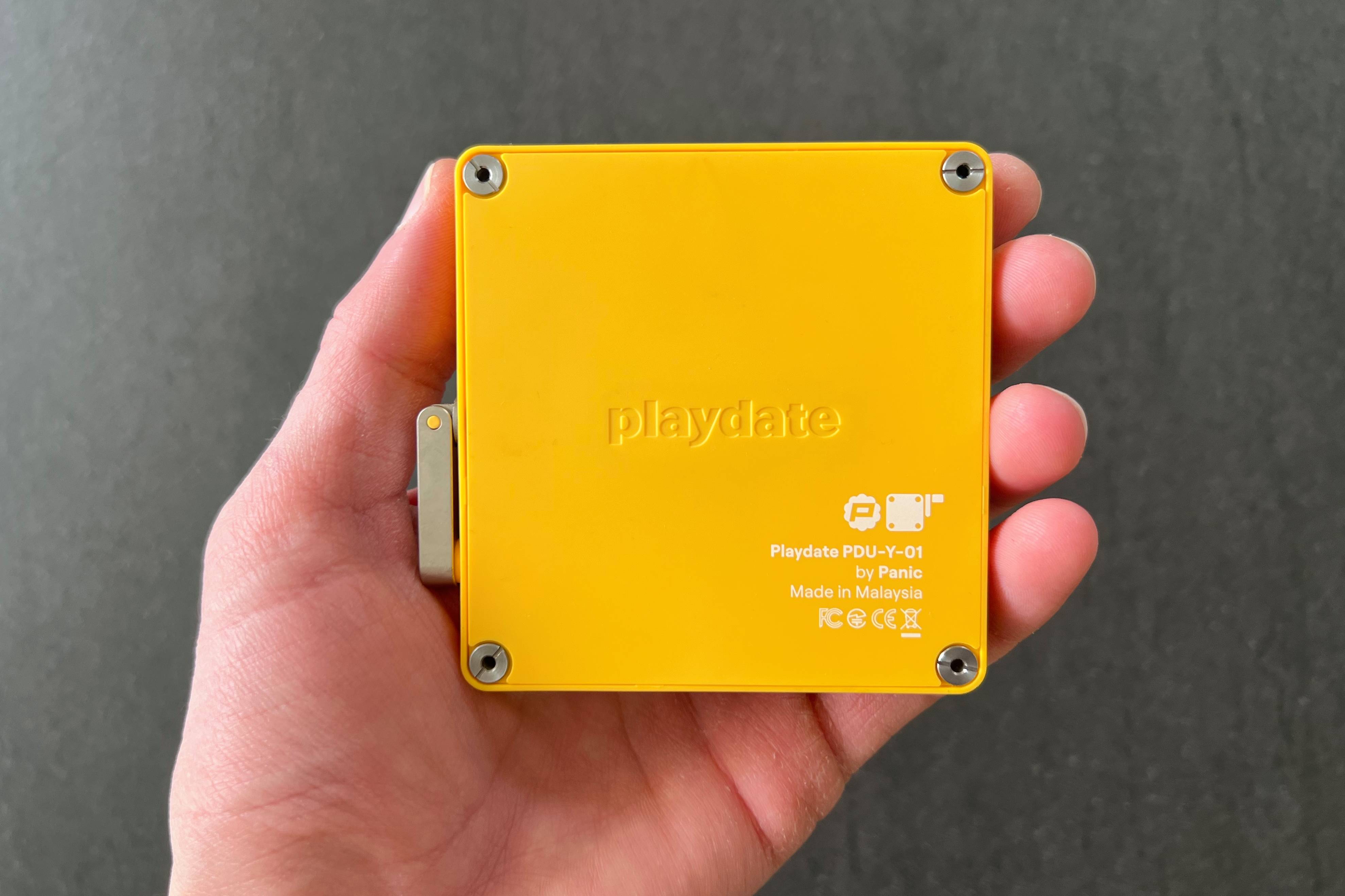 Playdate review The little yellow handheld that's all about fun Stuff