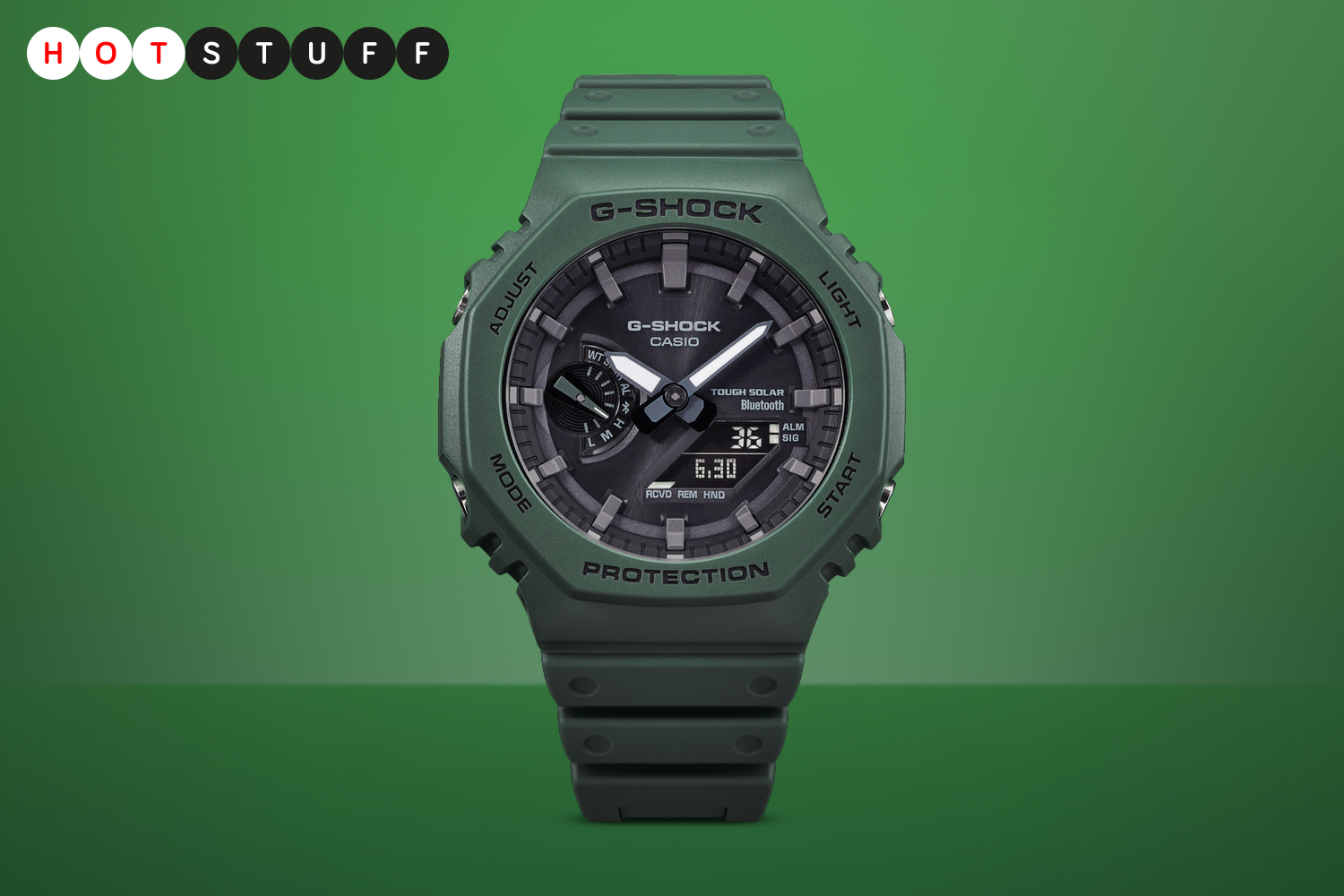 Casio's solar-powered G-Shock is an octagonal 90s throwback with