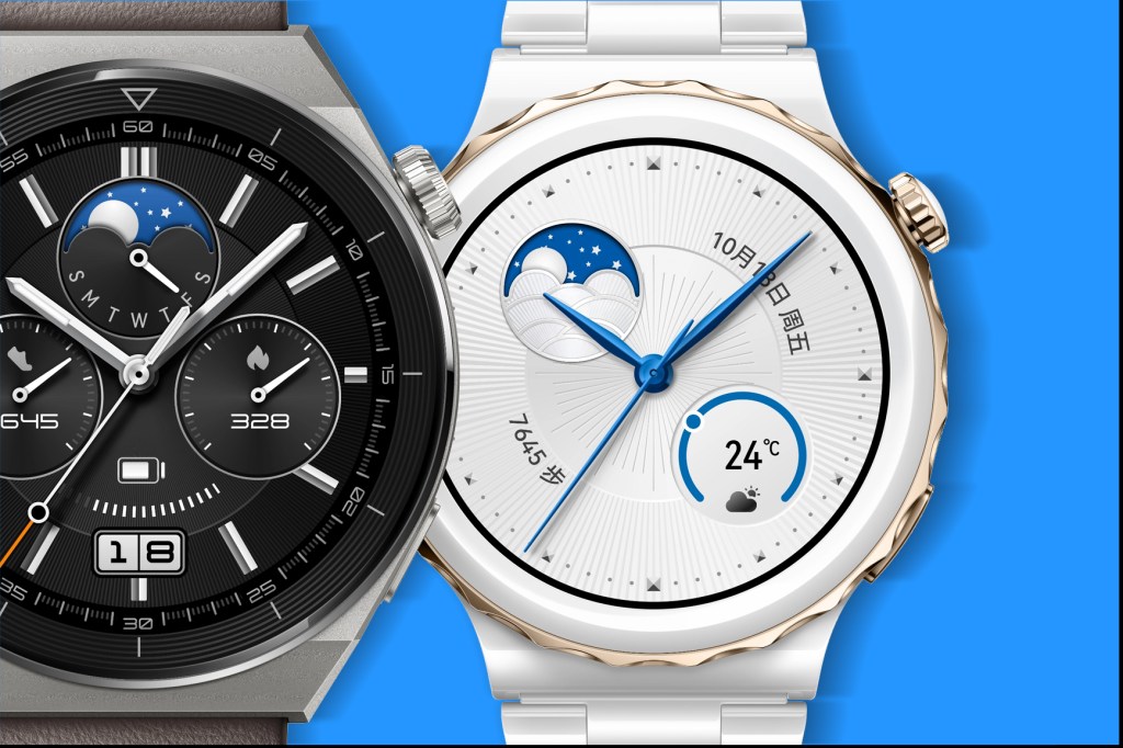 Huawei Watch GT 3 Pro Titanium with GT 3 Pro Ceramic