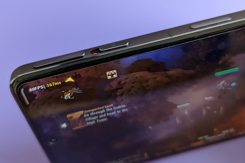 Poco F4 GT smartphone triggers close-up