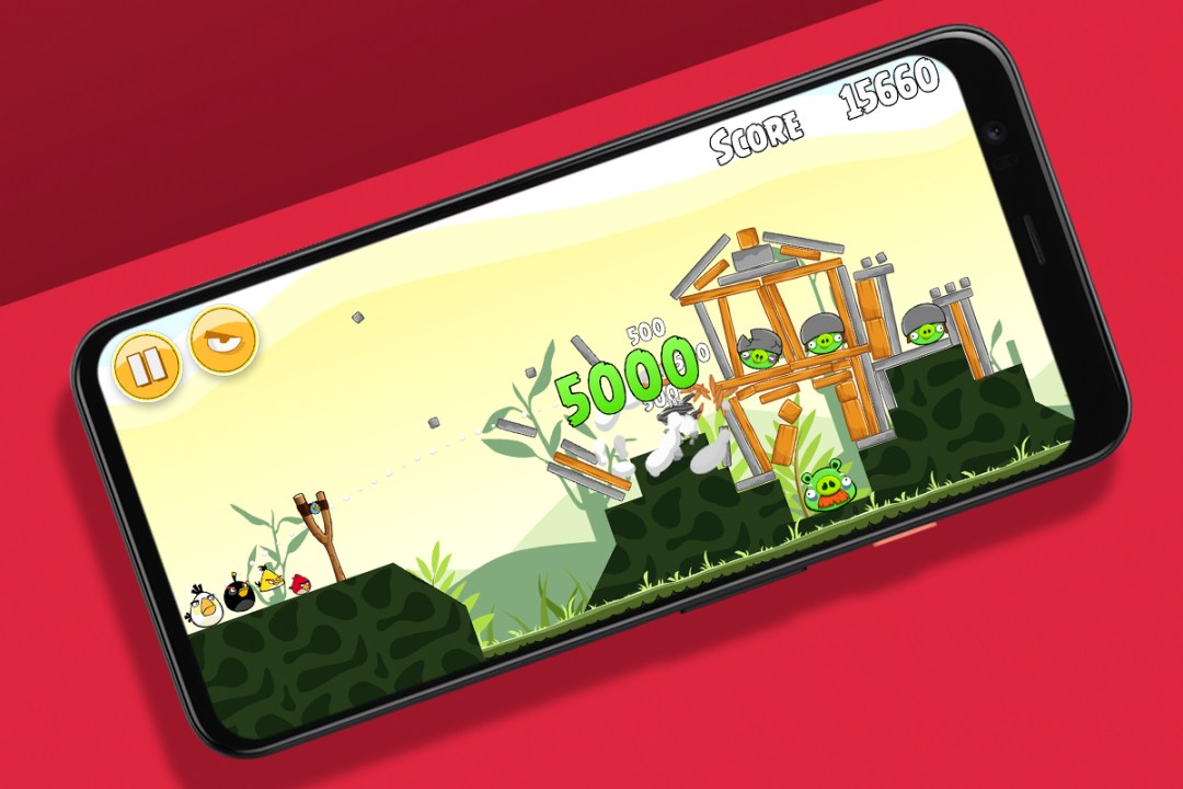 angry birds lead
