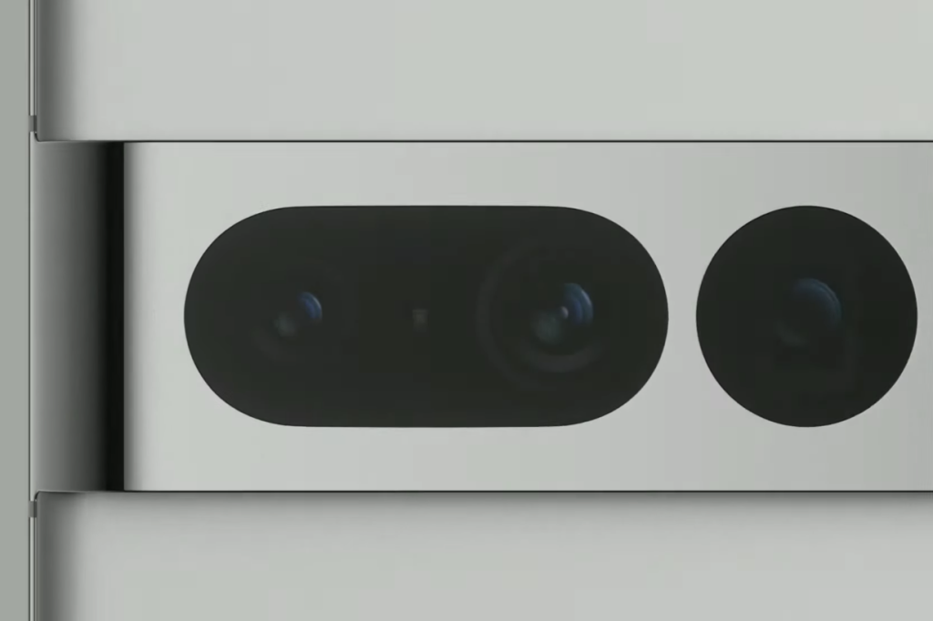 Google Pixel 7 teaser from I/O 2022 camera lenses