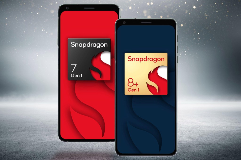 Qualcomm Snapdragon 8+ Gen 1 render